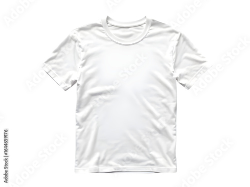 White Cotton T-Shirt – Isolated