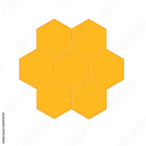 yellow hexagon