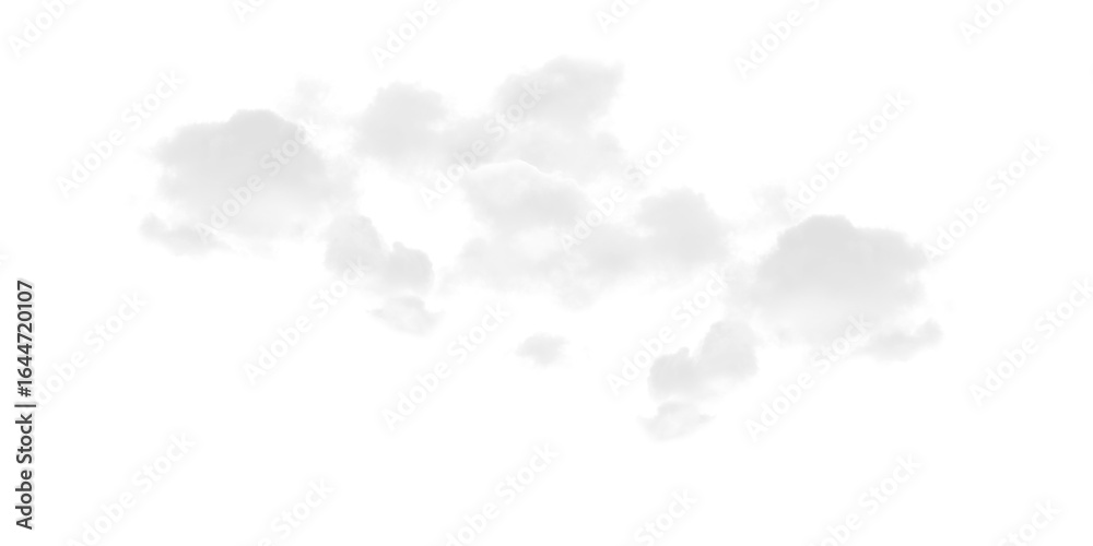 Naklejka premium A pixelated cloud formation against a black background with varying shades of gray visible above