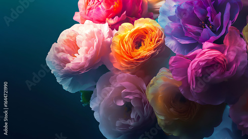 Colorful floral bouquet