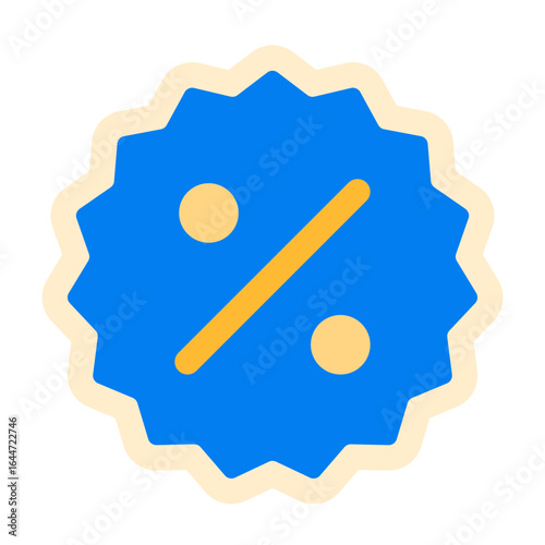 discount flat sticker