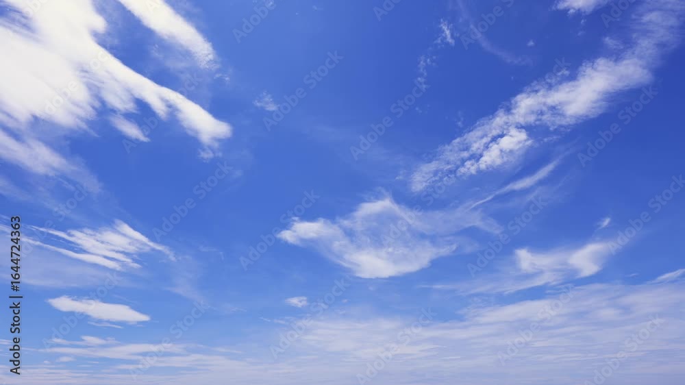 夏の空 雲の変化タイムラプス 夏の空 雲の変化タイムラプス