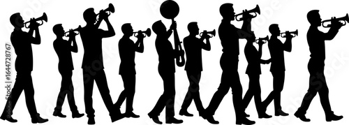Rhythms of Expression: From Brass to Beats" vector
