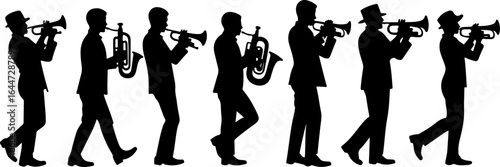 Rhythms of Expression: From Brass to Beats" vector