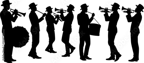 Rhythms of Expression: From Brass to Beats" vector
