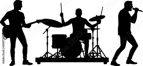 Rhythms of Expression: From Brass to Beats" vector