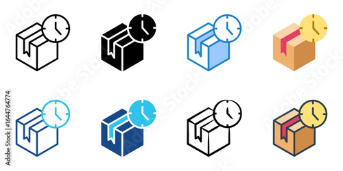 eta icon set multiple style collection 
