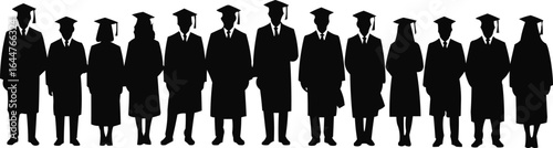 silhouettes of people