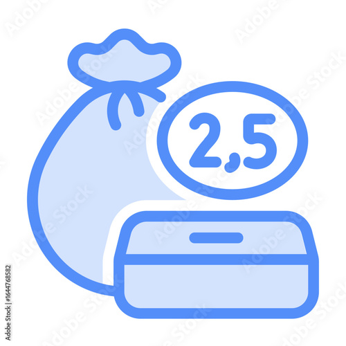 zakat icon with linear color style
