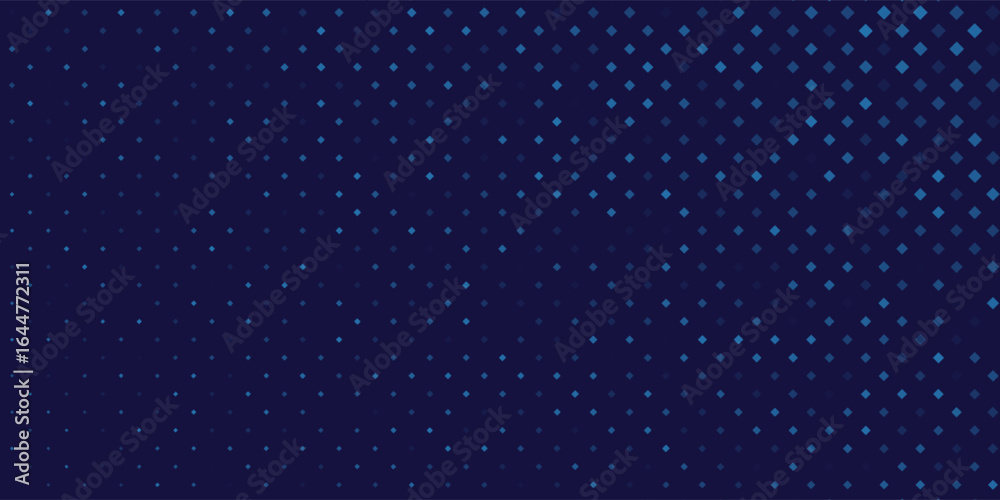 Fototapeta premium Modern rectangle blue wavy halftone background. Dot pop art sport style art modern simple design