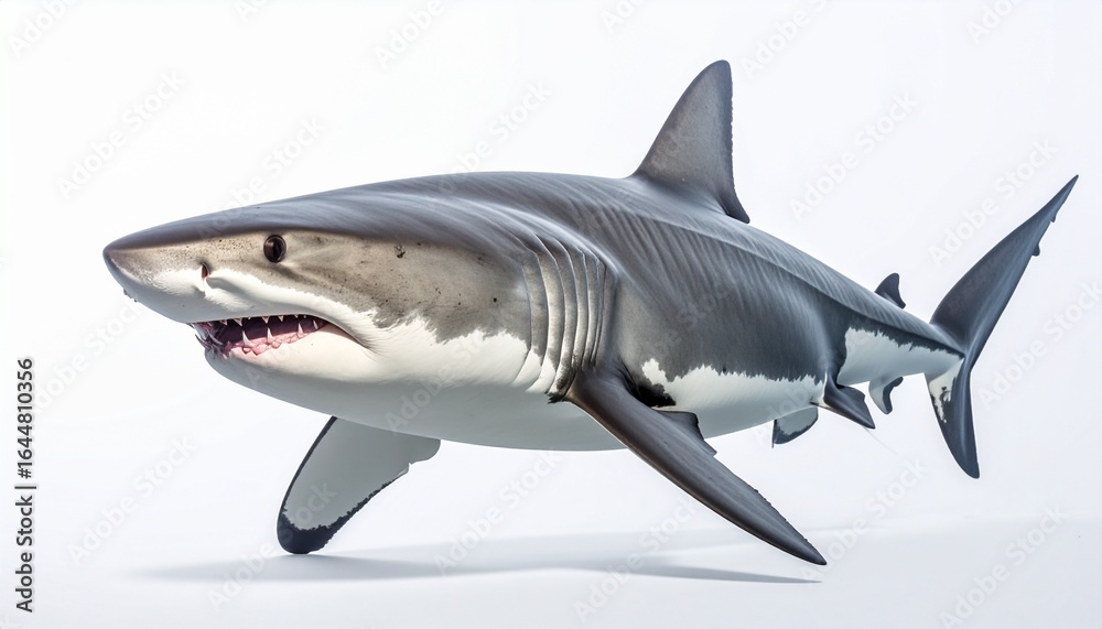 Naklejka premium Shark