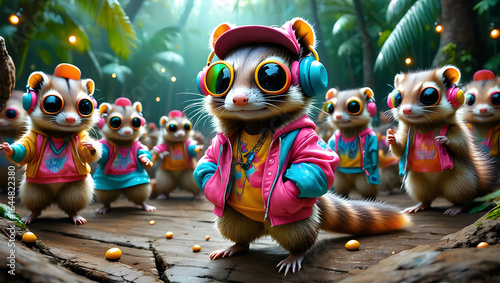 Glitchy Glitter Posse