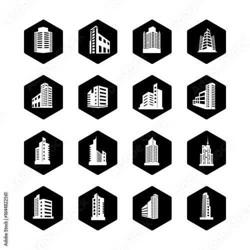 Modern Flat Real Estate Vecto...