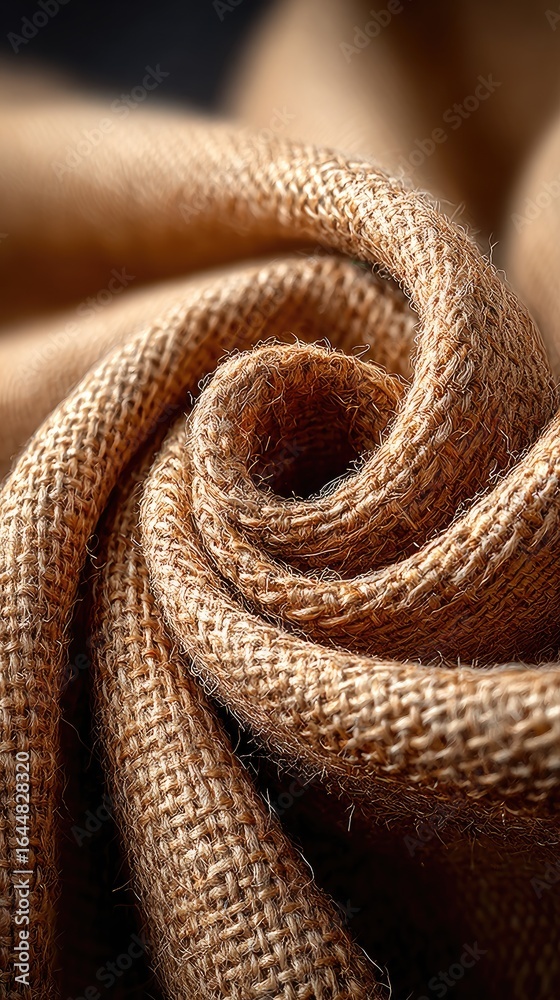 Fototapeta premium Fabric Swirl Close Up