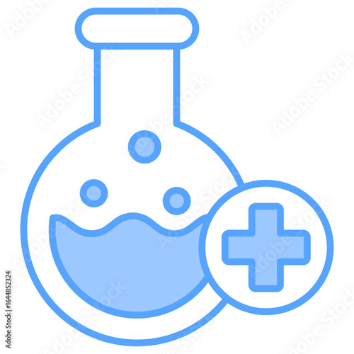 Medical Lab Blue Icon