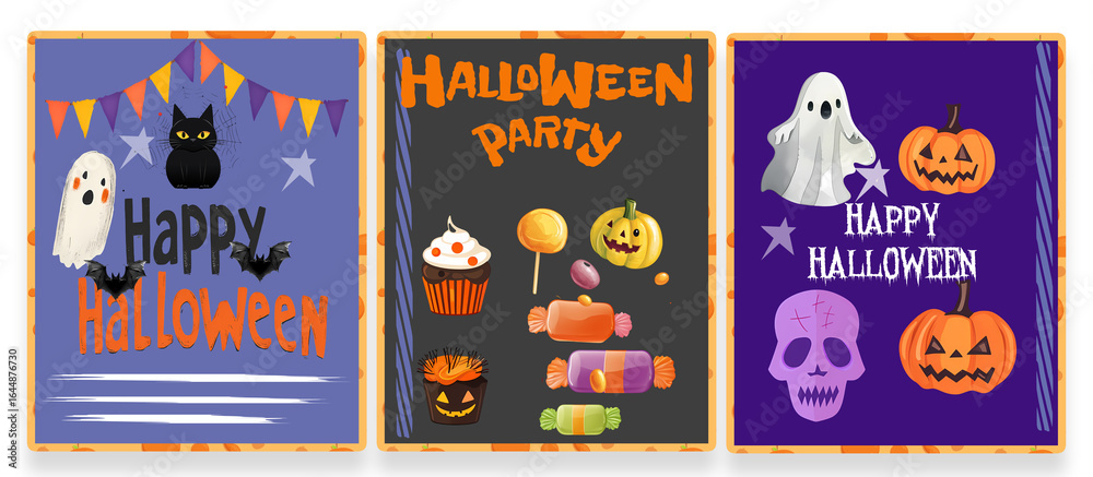 Fototapeta premium Happy Halloween