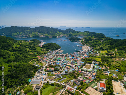 a small fishing village in Yokjido, South Korea
