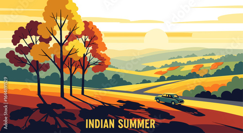 A Warm Indian Summer Afternoon