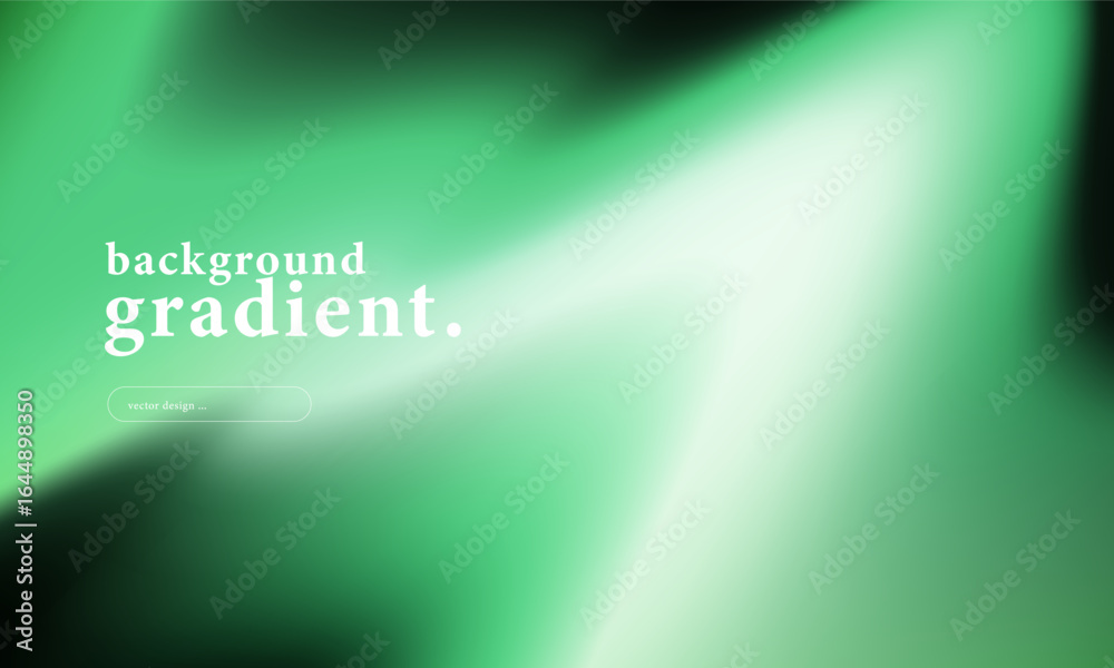 Naklejka premium Abstract vibrant gradient background with smooth fluid wave shapes in brown, green, and black tones. futuristic modern design perfect for web, poster, banners, greeting cards.or digital presentation.