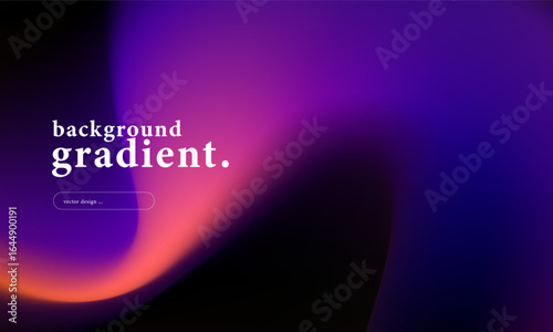 Colorful abstract gradient background with vibrant orange, red, black and blue cyan hues blending smoothly. Perfect for modern design, tech, fashion, or digital art projects. vector design.
