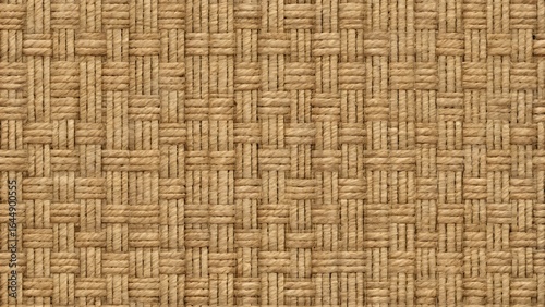 Coarse Tan Jute Textile Texture Background