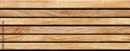Panel kuchenny z motywem Seamless light wood slats pattern with a natural textured appearance