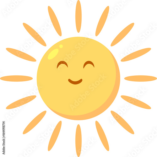 sun cartoon character