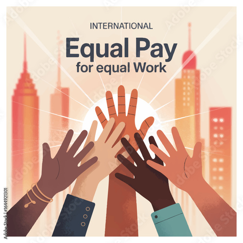 International Equal Pay Day flyer 