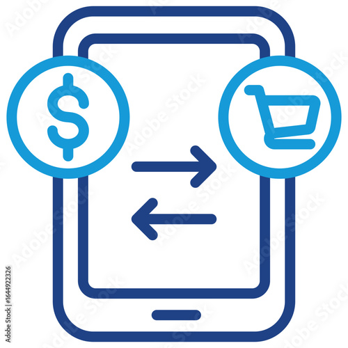 Mobile Transfer Icon