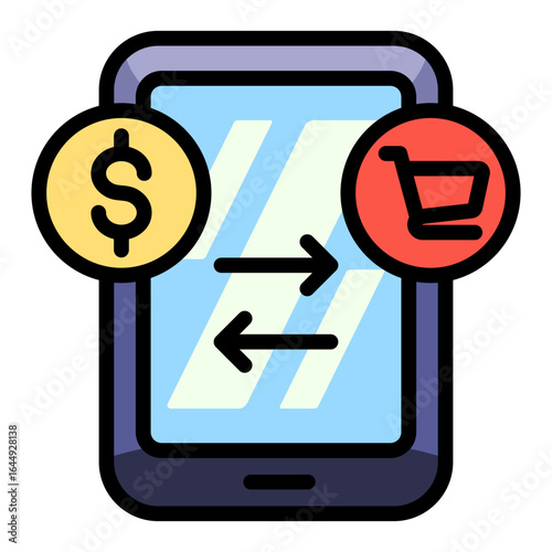 Mobile Transfer Icon