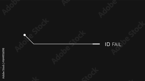 Hud Callout Frame Lines For Video Presentation Screen