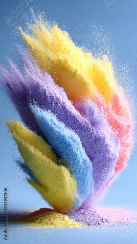Colorful Powder Explosion