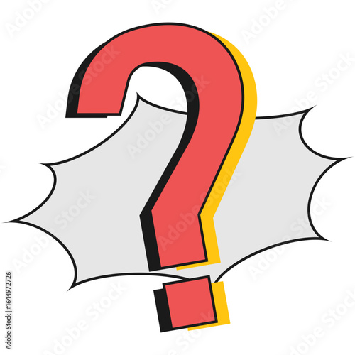comic style exclamation mark