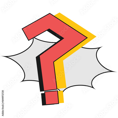 comic style exclamation mark