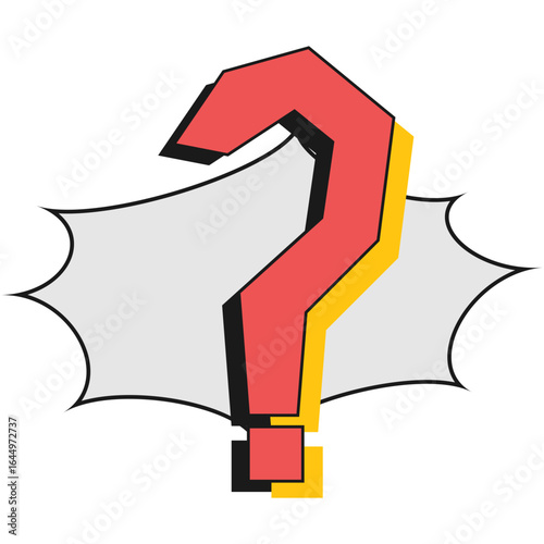comic style exclamation mark