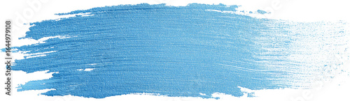 Light blue watercolor paint stroke