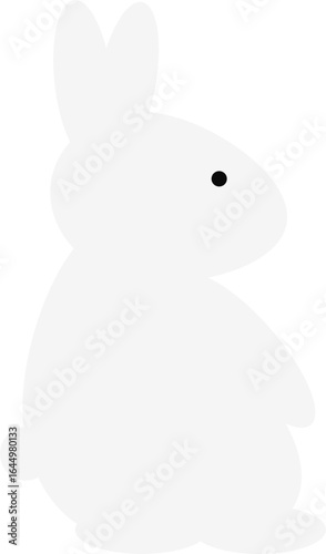 한가위 방아찧는 토끼