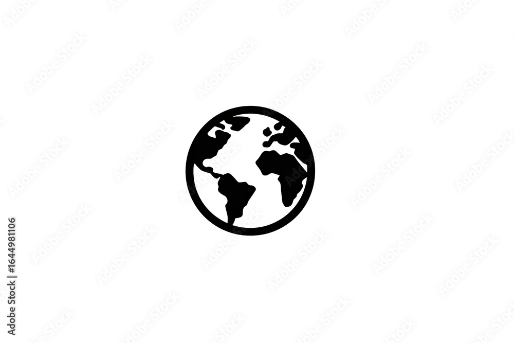 Fototapeta premium Solid black image with a faint, indistinct circle