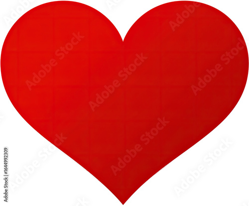 Simple red heart shape (2)