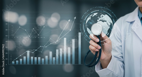 doctor holding stethoscope