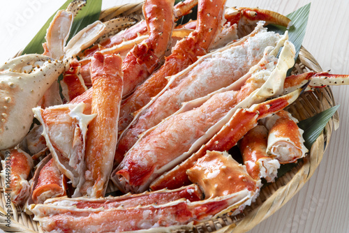 新鮮で美味しいタラバガニ