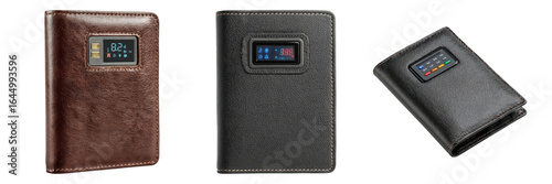 Stylish and Functional Wallets with Digital Display for Everyday Use