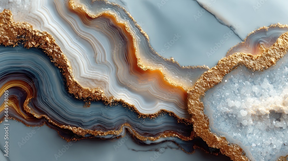 Fototapeta premium Abstract Stone Swirls