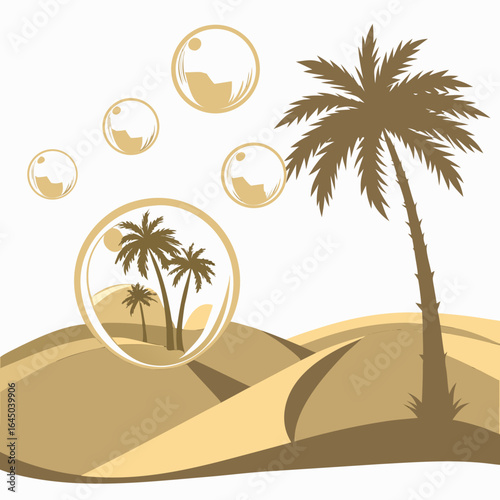 palm tree on the beach