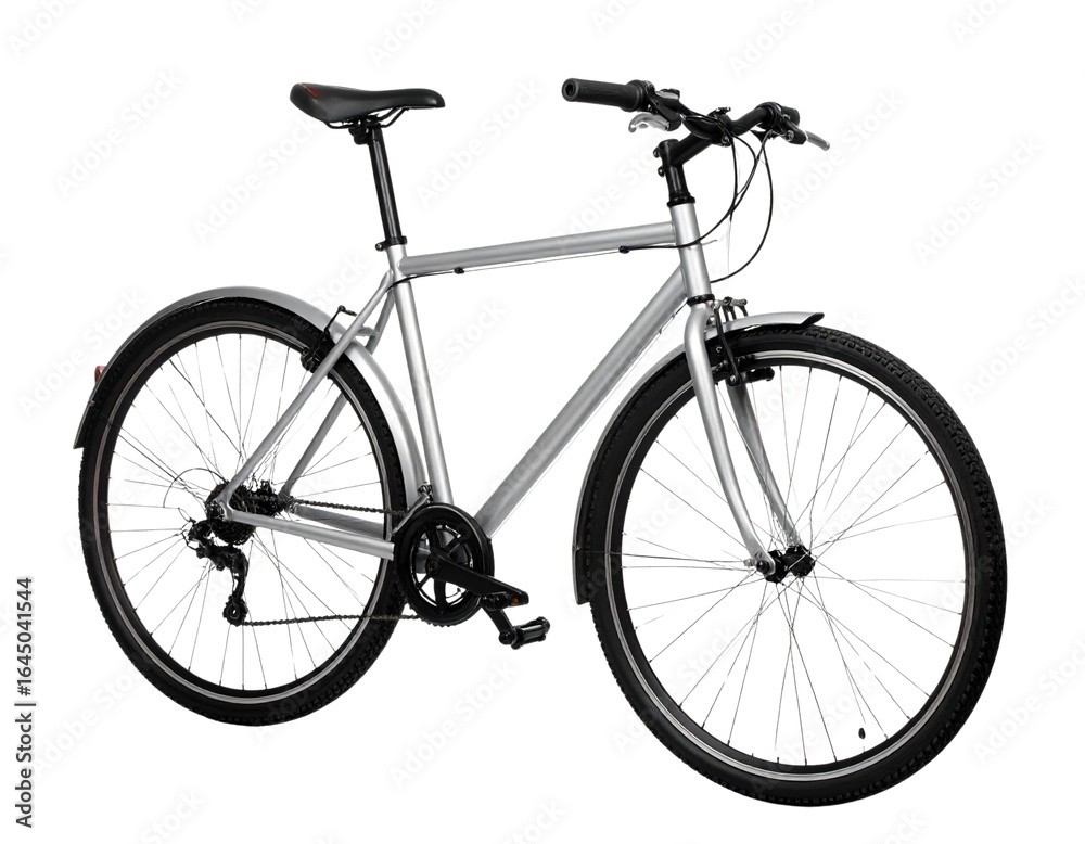 Fototapeta premium bicycle isolated on white