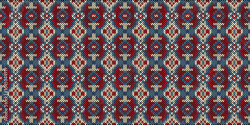 Cozy holiday sweater design