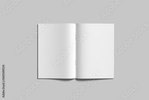 A4 Catalog Brochure Blank Mockup Template