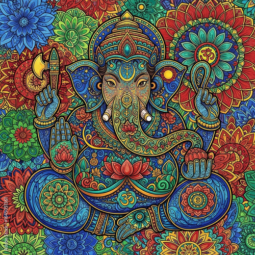 Ganpati wallpaper The Lord Of Wisdom