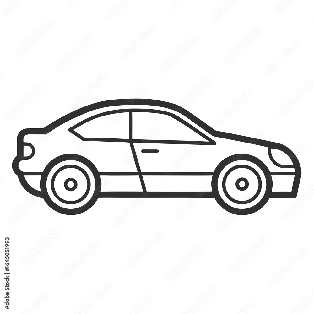Obraz premium car vector format
