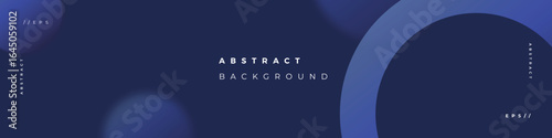 blue abstract background linkedin profile banner template